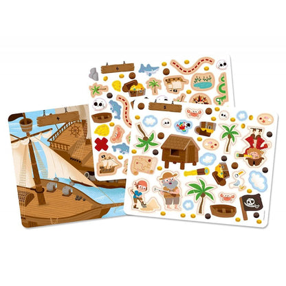 200 Pirate Stickers - Beanie Games