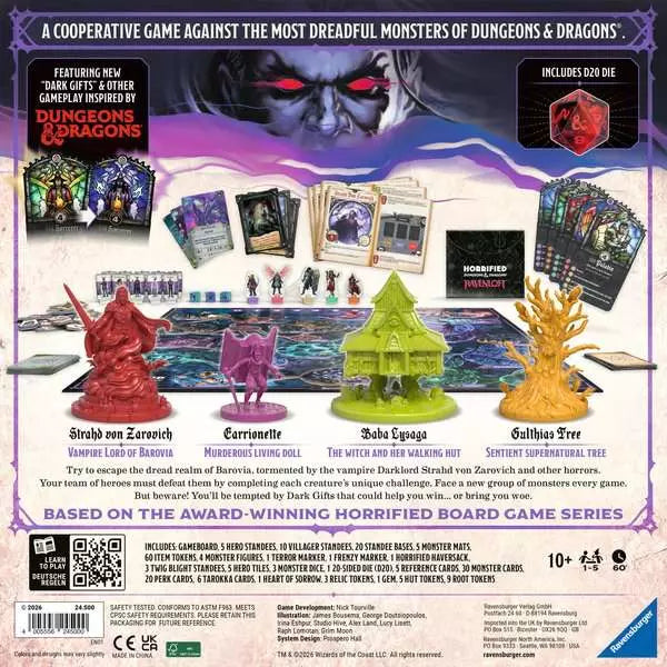 Horrified - Dungeons & Dragons 2 Game - Ravenloft