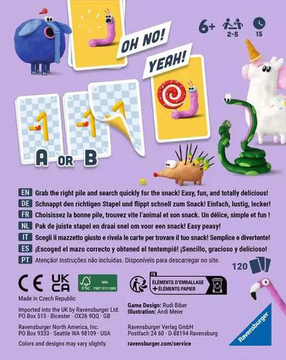 Snackaroo Card Game