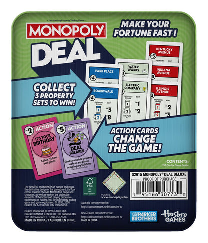 Monopoly Deal Tin