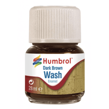 28ml Enamel Wash Dark Brown (Store Pickup Only) - Beanie Games