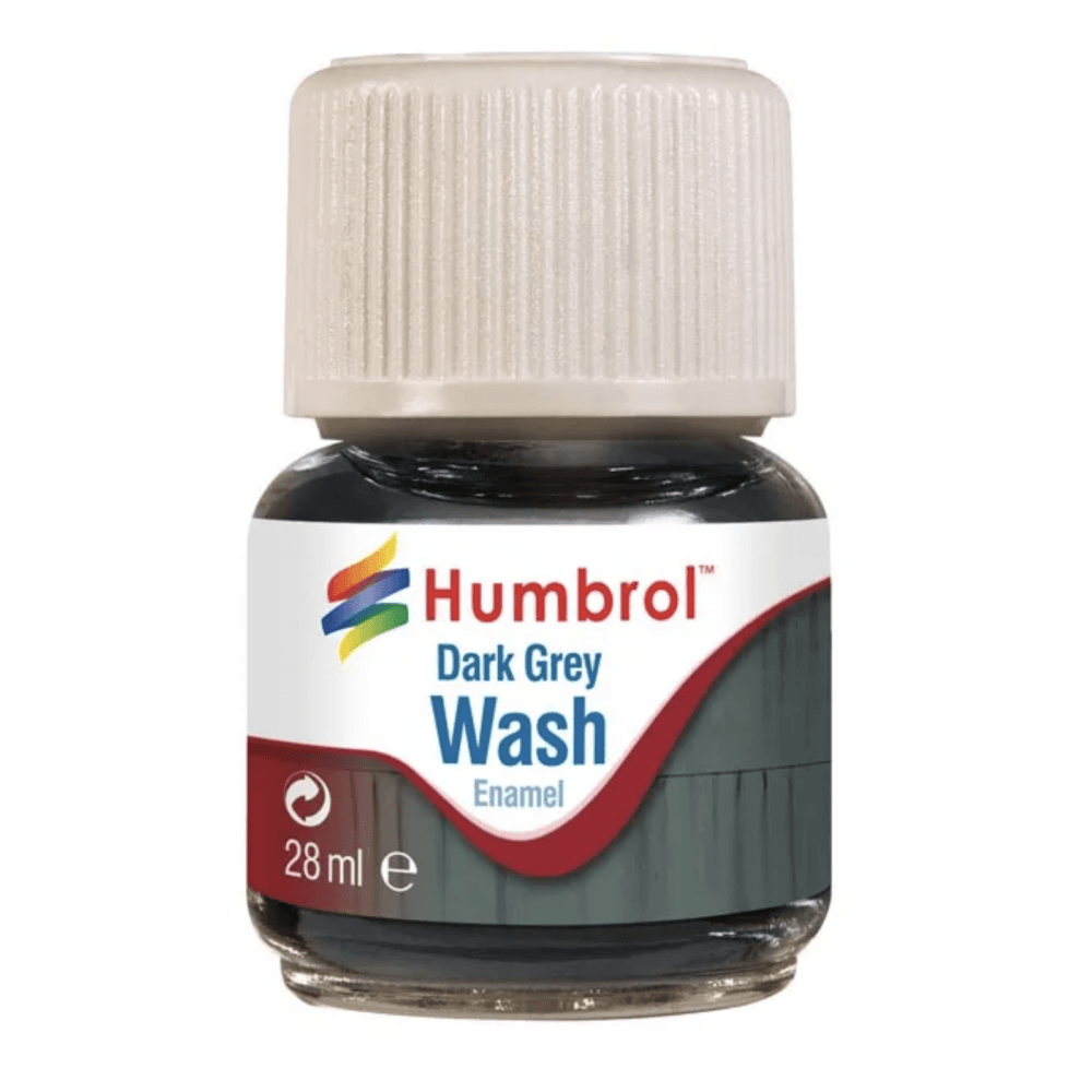 28ml Enamel Wash Dark Grey (Store Pickup Only) - Beanie Games