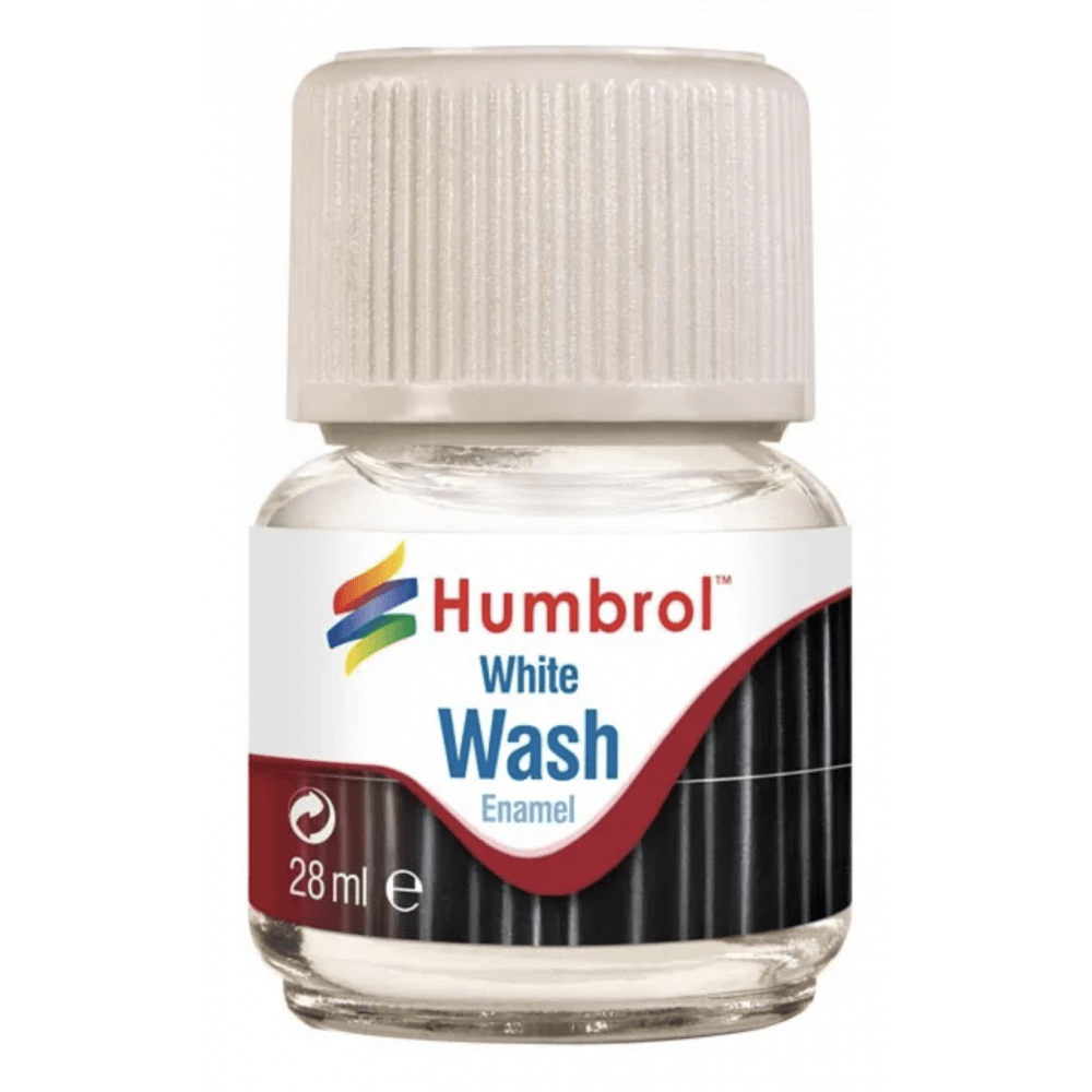 28ml Enamel Wash White (Store Pickup Only) - Beanie Games