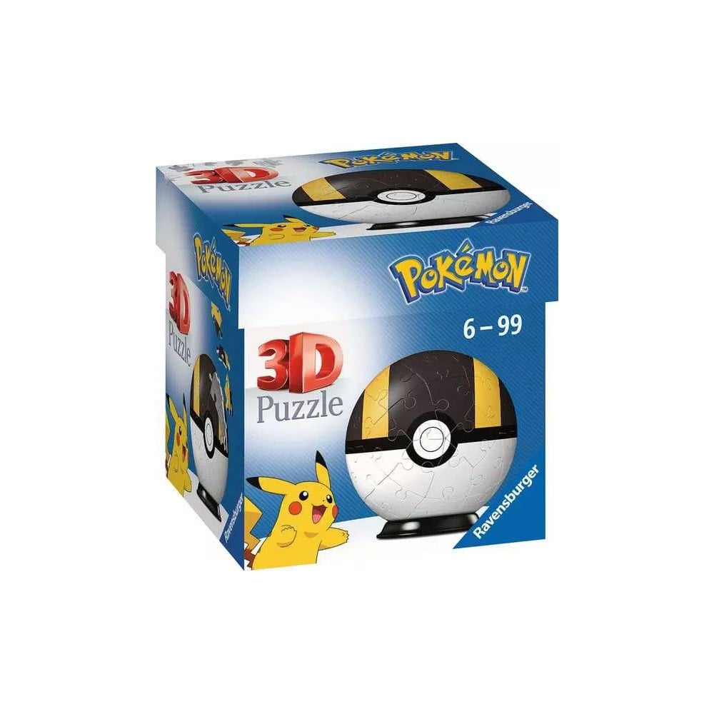 3D Puzzle Pokemon Ultra Ball - 54 Pieces - Beanie Games