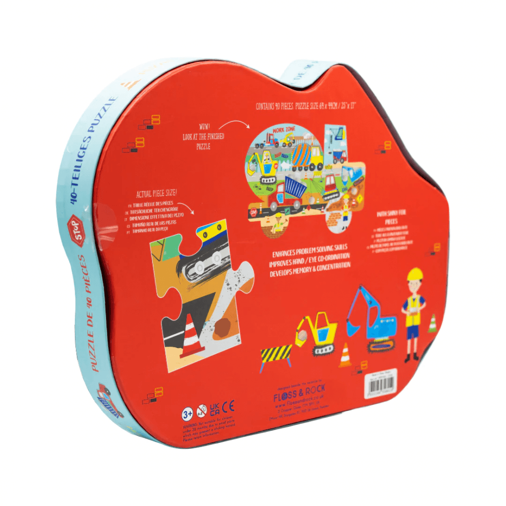 40 Piece Jigsaw - Construction - Beanie Games