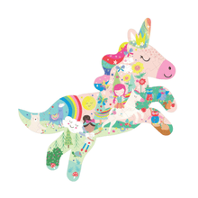 40 Piece Jigsaw - Rainbow Fairy Unicorn - Beanie Games