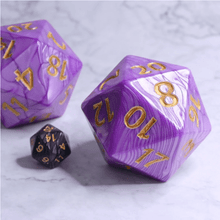 55mm Titan D20 - Purple Pearl - Beanie Games