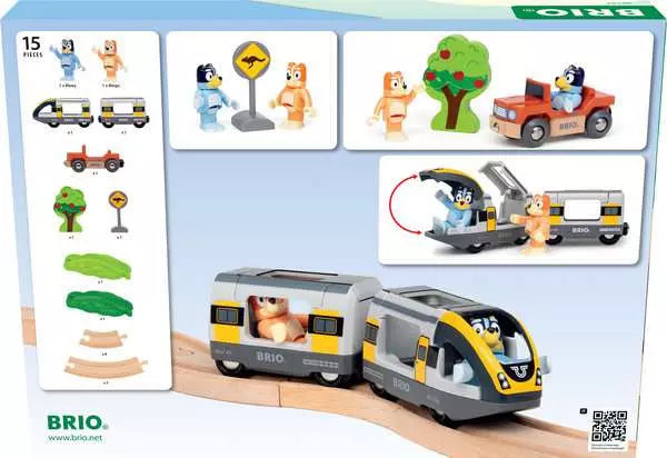 BRIO World - Bluey Bluey Train Set