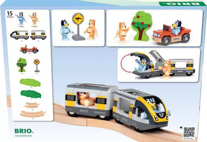 BRIO World - Bluey Bluey Train Set