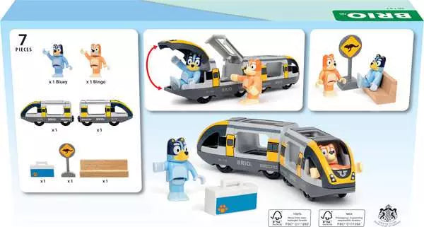BRIO World - Bluey Bluey Train