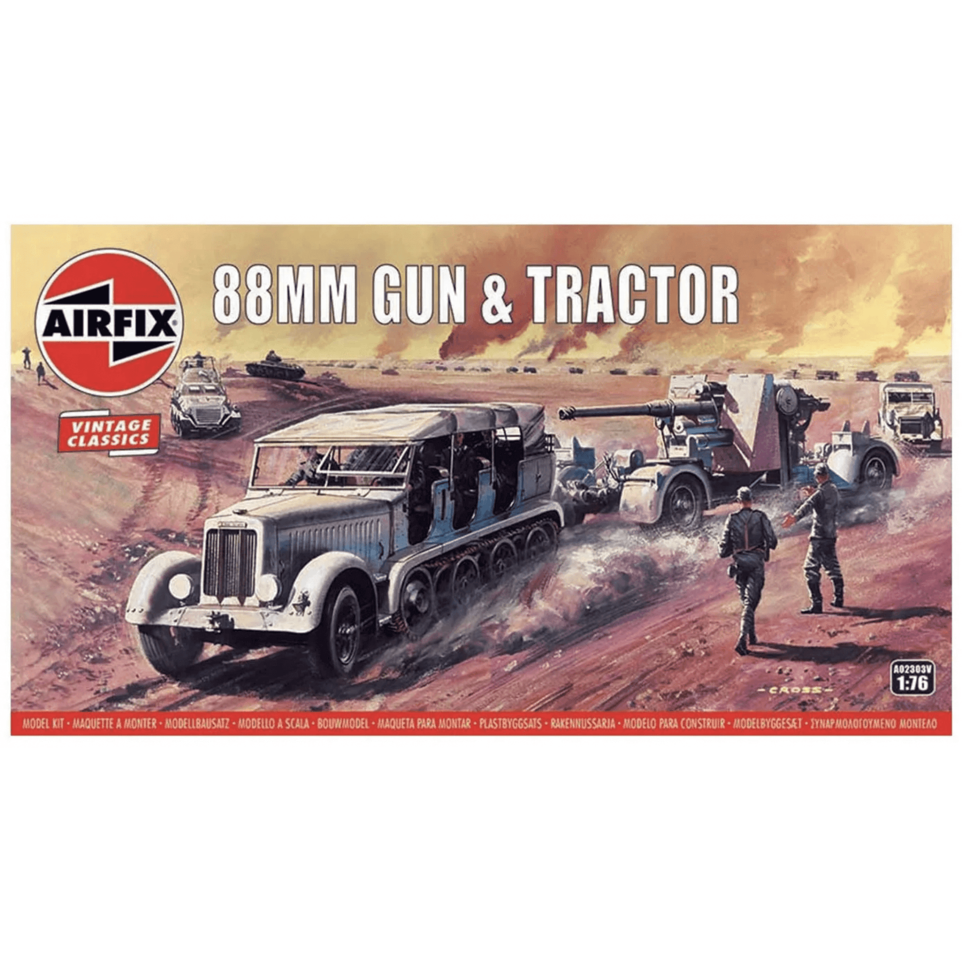 88mm Gun & Tractor - Beanie Games