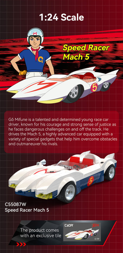 Speed Racer 1:24 Mach 5 Car - 294 pcs
