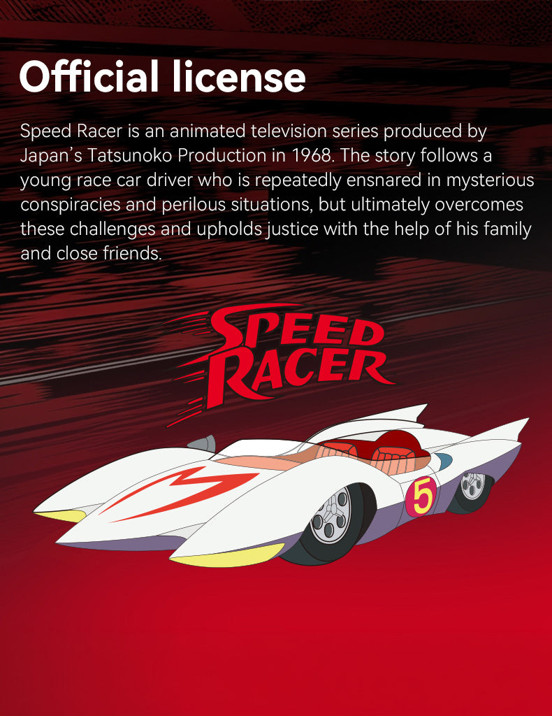 Speed Racer 1:24 Mach 5 Car - 294 pcs