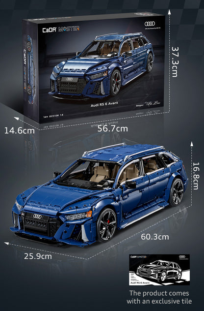 Audi 1:8 RS 6 Avant (2019) - 4663 pcs