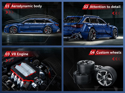 Audi 1:8 RS 6 Avant (2019) - 4663 pcs