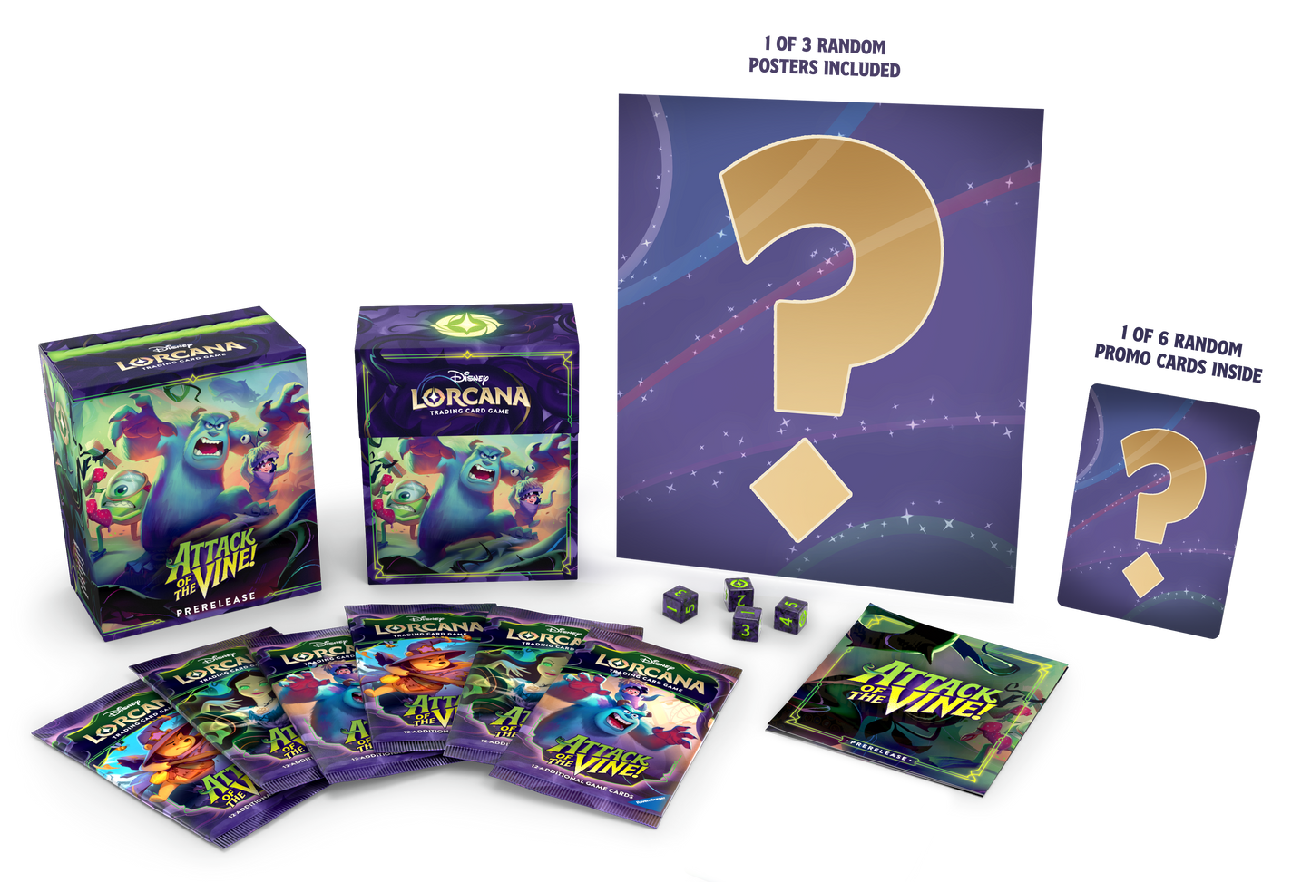 Lorcana "Attack of the Vines" IN-STORE Pre-Release Event Friday July 17th 6:30pm