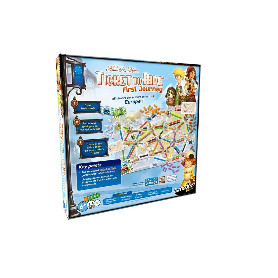 Ticket to Ride First Journey Europe 2026 Refresh