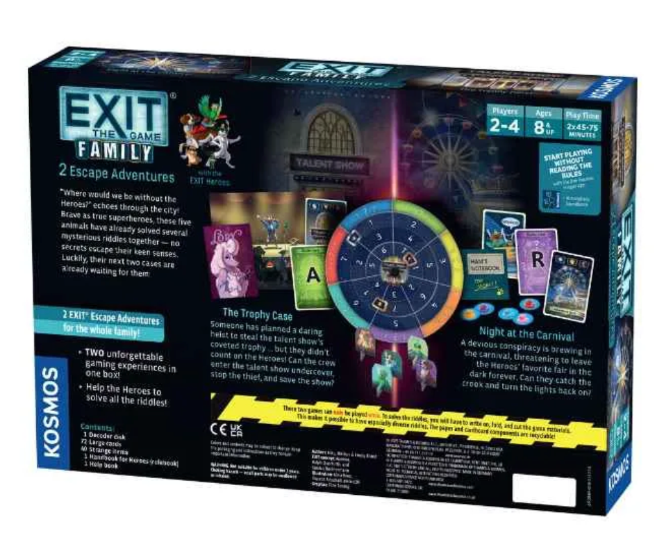 EXIT: The Game – Family – The Trophy Case & Night at the Carnival