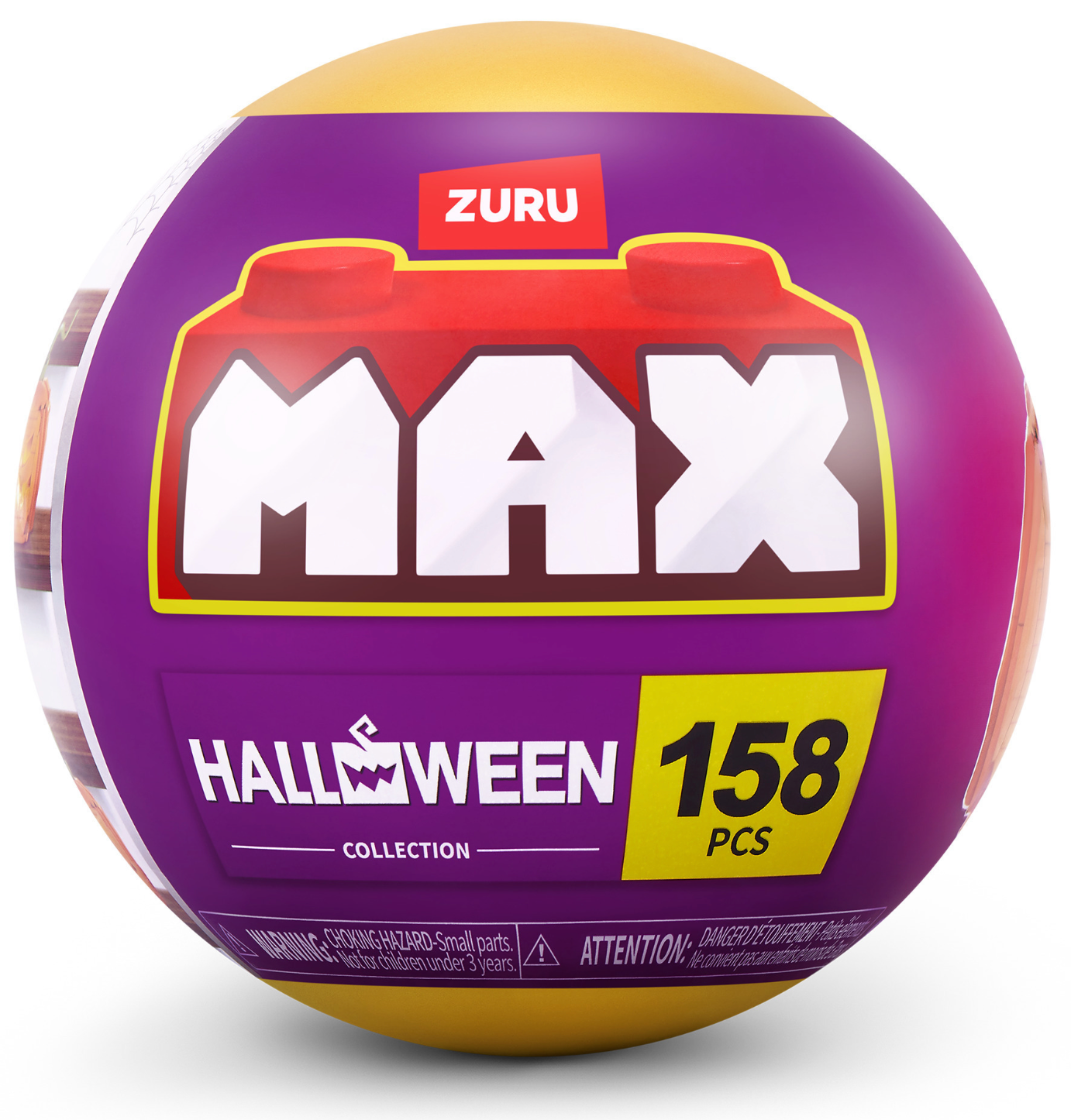 MAX Premium LED Pumpkin Collection Building Bricks