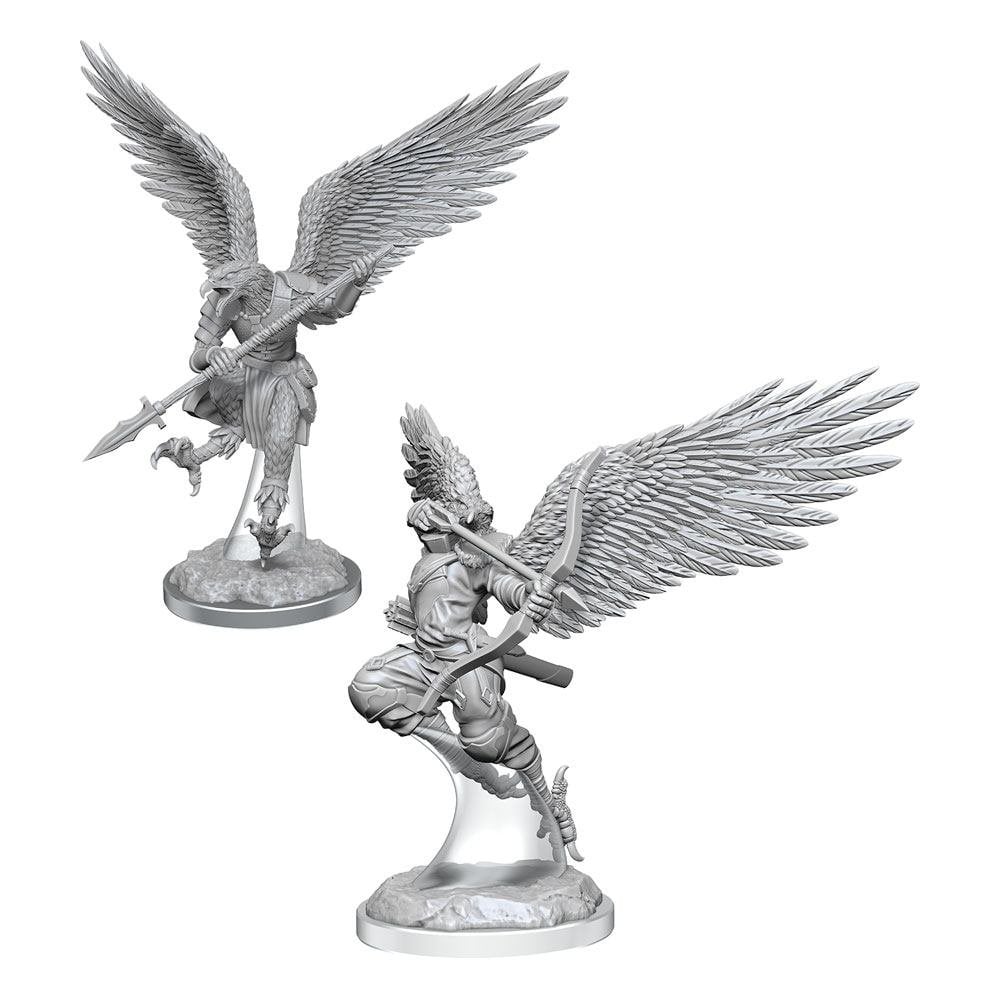 Aarakocra Fighters: D&D Nolzur's Marvelous Unpainted Miniatures (W17) - Beanie Games