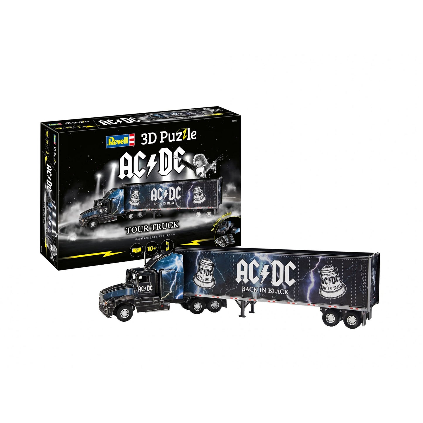 AC/DC Tour Truck 3D Puzzle - Beanie Games