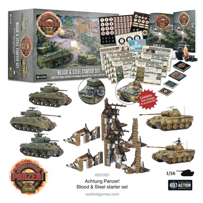 Achtung Panzer! Blood & Steel Starter Set - Beanie Games