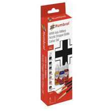 Acrylic Paint & Brush WWII Axis Military Colours - Beanie Games