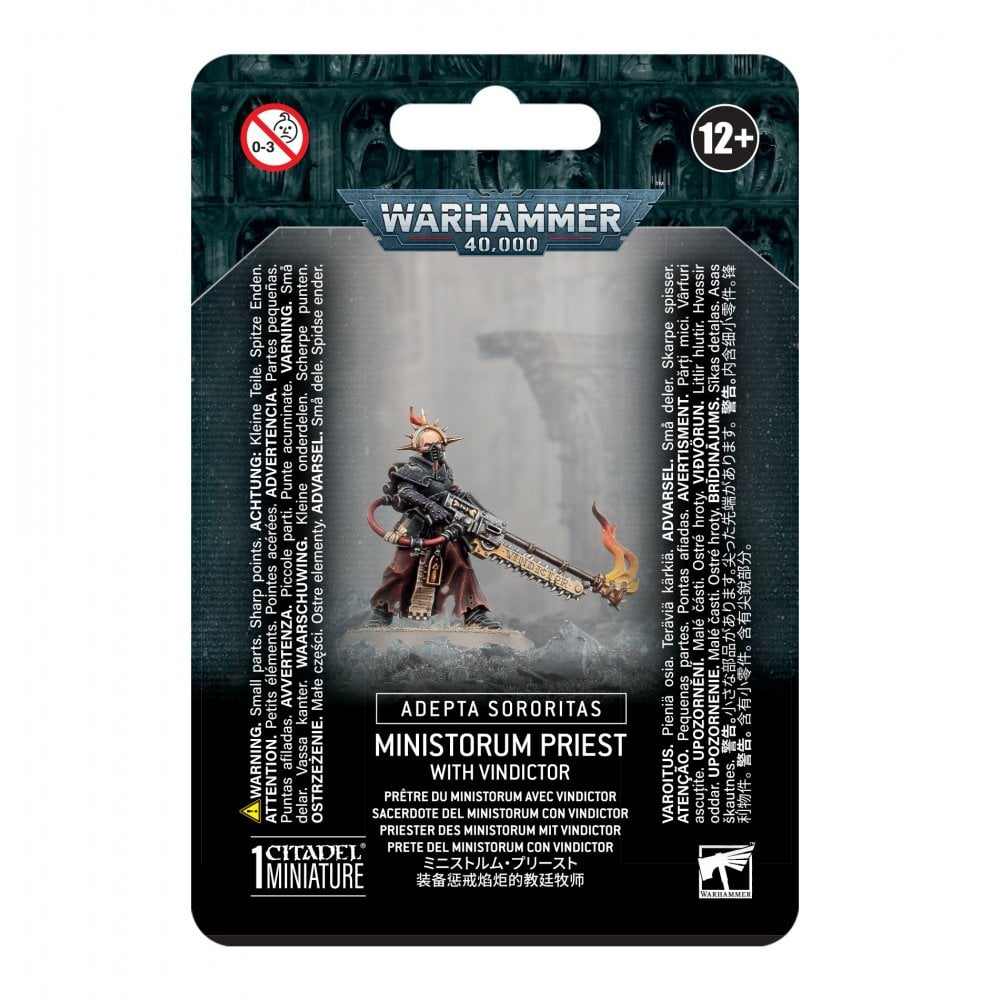 Adepta Sororitas: Ministorum Priest With Vindictor - Beanie Games