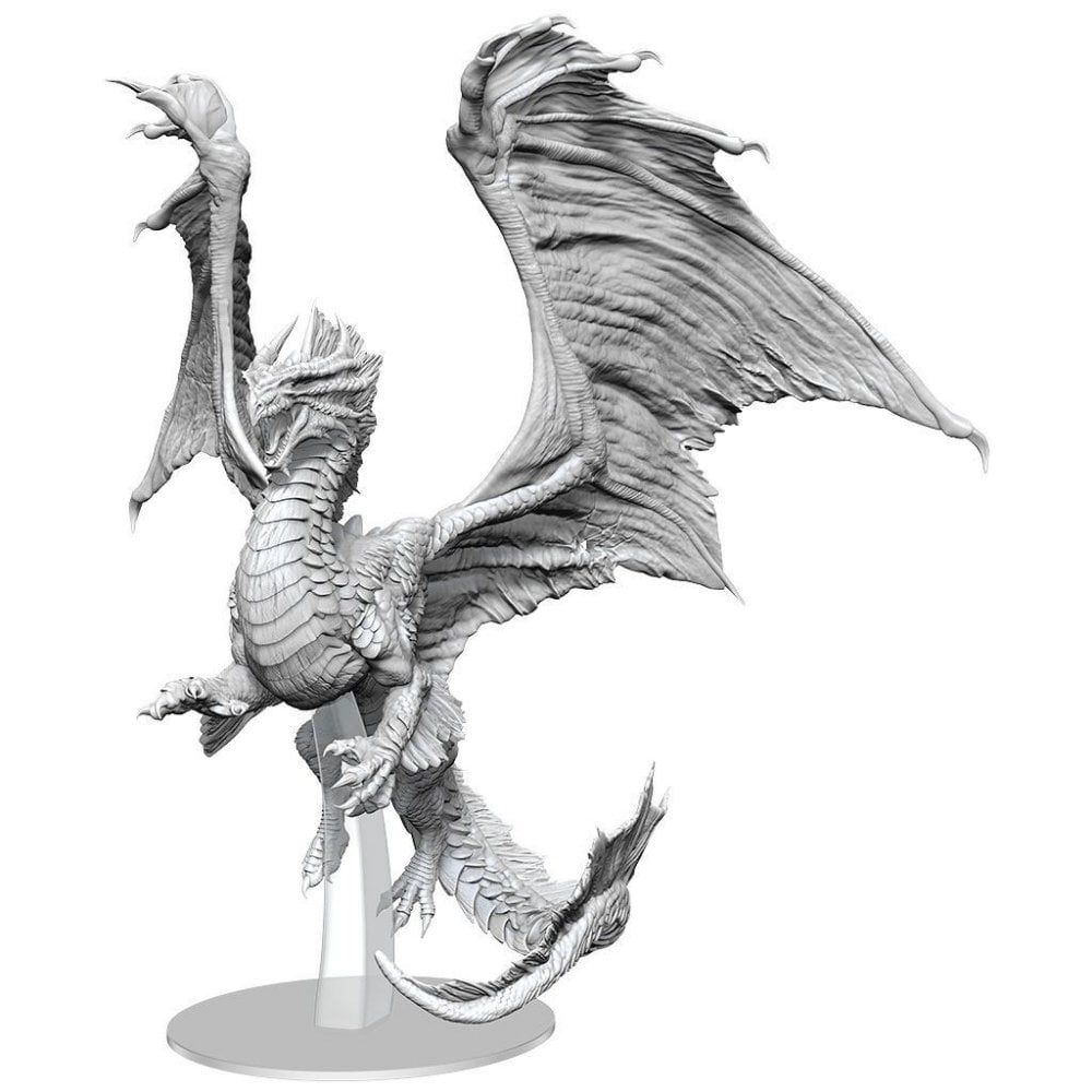 Adult Bronze Dragon: D&D Nolzur's Marvelous Unpainted Miniatures - Beanie Games