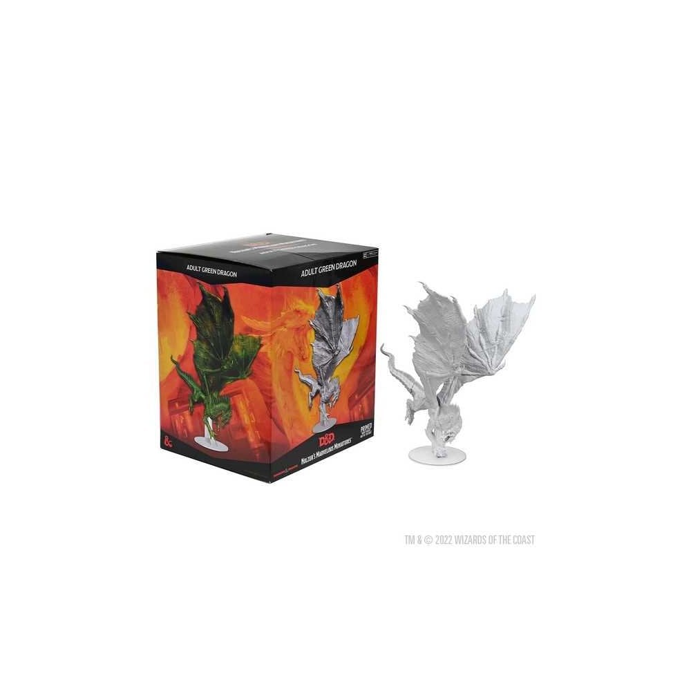Adult Green Dragon: D&D Nolzur's Marvelous Unpainted Miniatures - Beanie Games