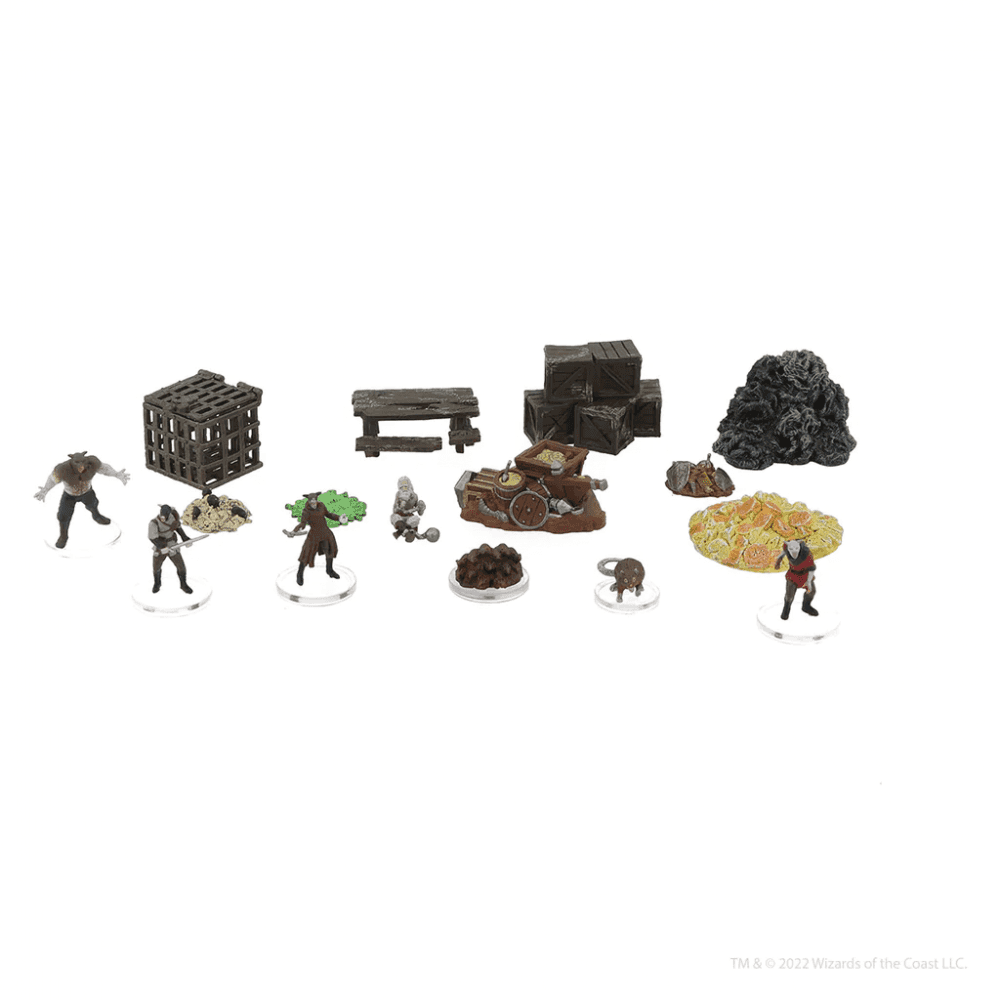 Adventure in a Box - Wererat Den: D&D Icons of the Realms Miniatures - Beanie Games