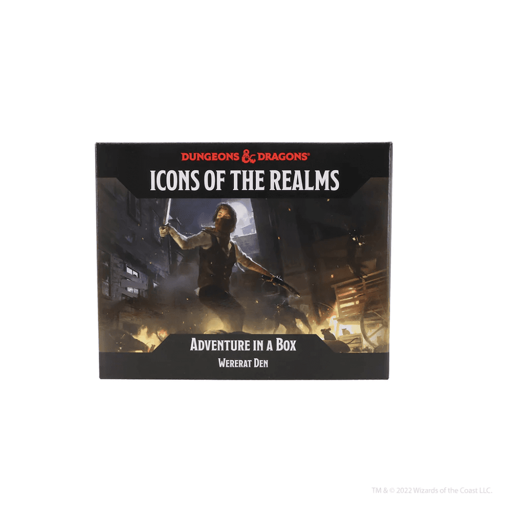 Adventure in a Box - Wererat Den: D&D Icons of the Realms Miniatures - Beanie Games