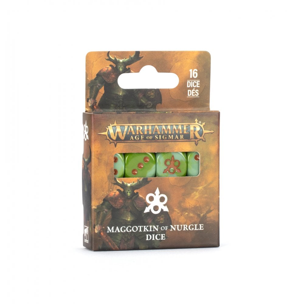 Age Of Sigmar: Maggotkin Of Nurgle Dice - Beanie Games