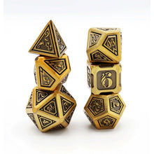 Alchemist Metals RPG Dice Set: Gold - Beanie Games