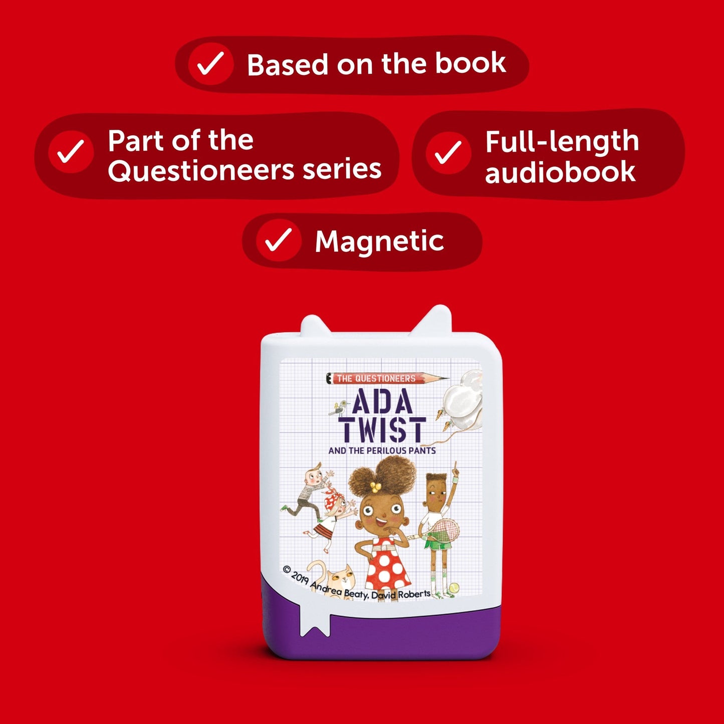 Andrea Beaty - Ada Twist and the Perilous Pants (Book Pocket Tonies) - Beanie Games