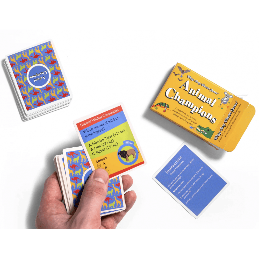 Animal Champions Card Game - Beanie Games