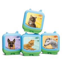 Animal World - Precious Pets (Set of 4 Clever Pocket Tonies) - Beanie Games