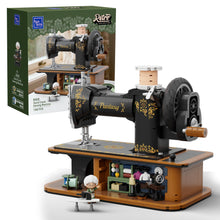 Antique Hand Crank Sewing Machine - 1360 pcs - Beanie Games