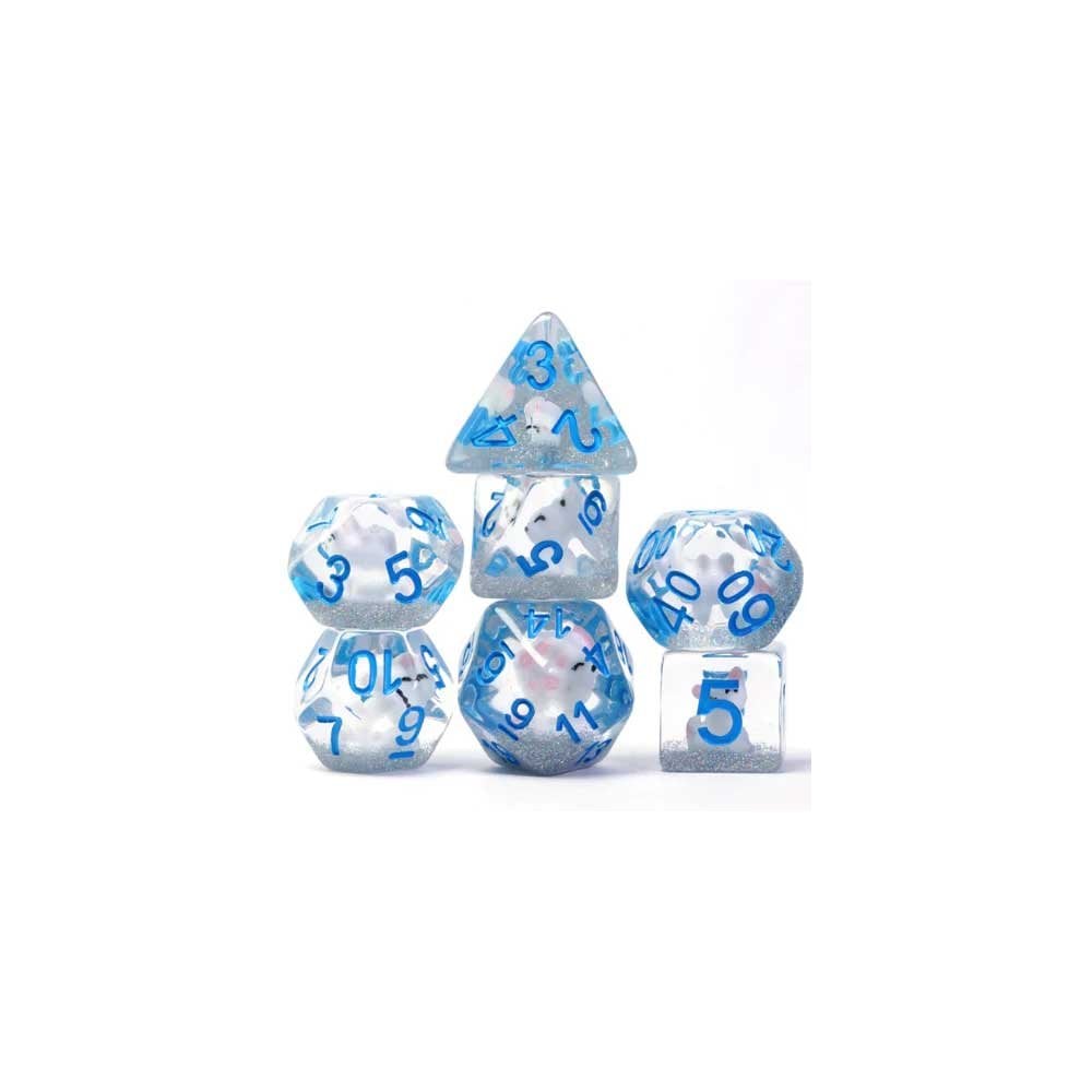 Arctic Fox RPG Dice Set - Beanie Games