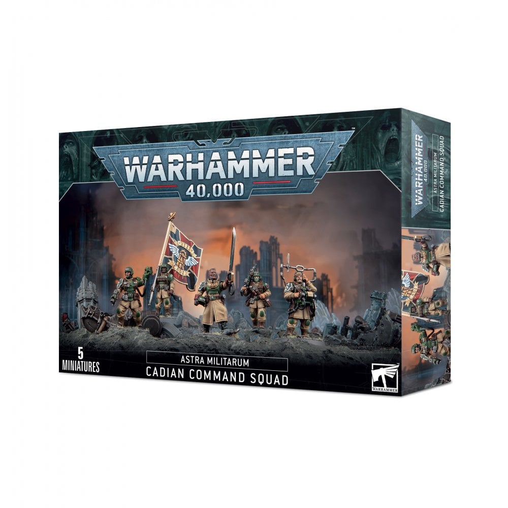 Astra Militarum Cadian Command Squad - Beanie Games