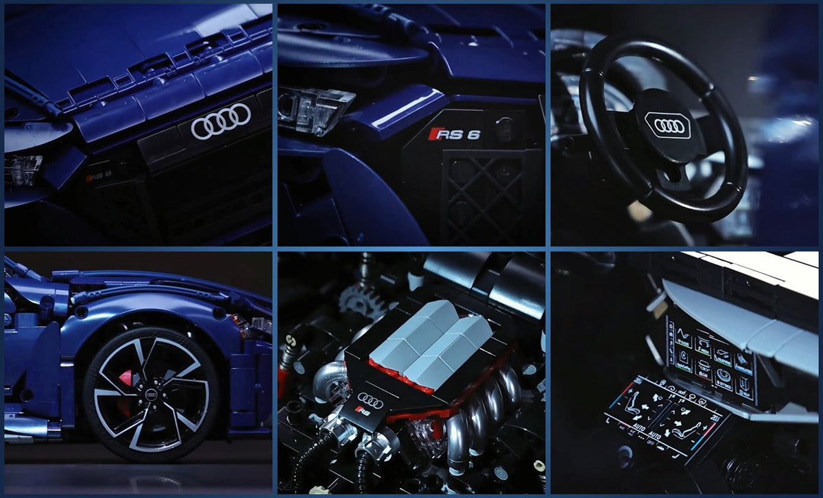 Audi 1:8 RS 6 Avant (2019) - 4663 pcs - Beanie Games