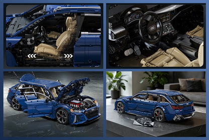 Audi 1:8 RS 6 Avant (2019) - 4663 pcs - Beanie Games