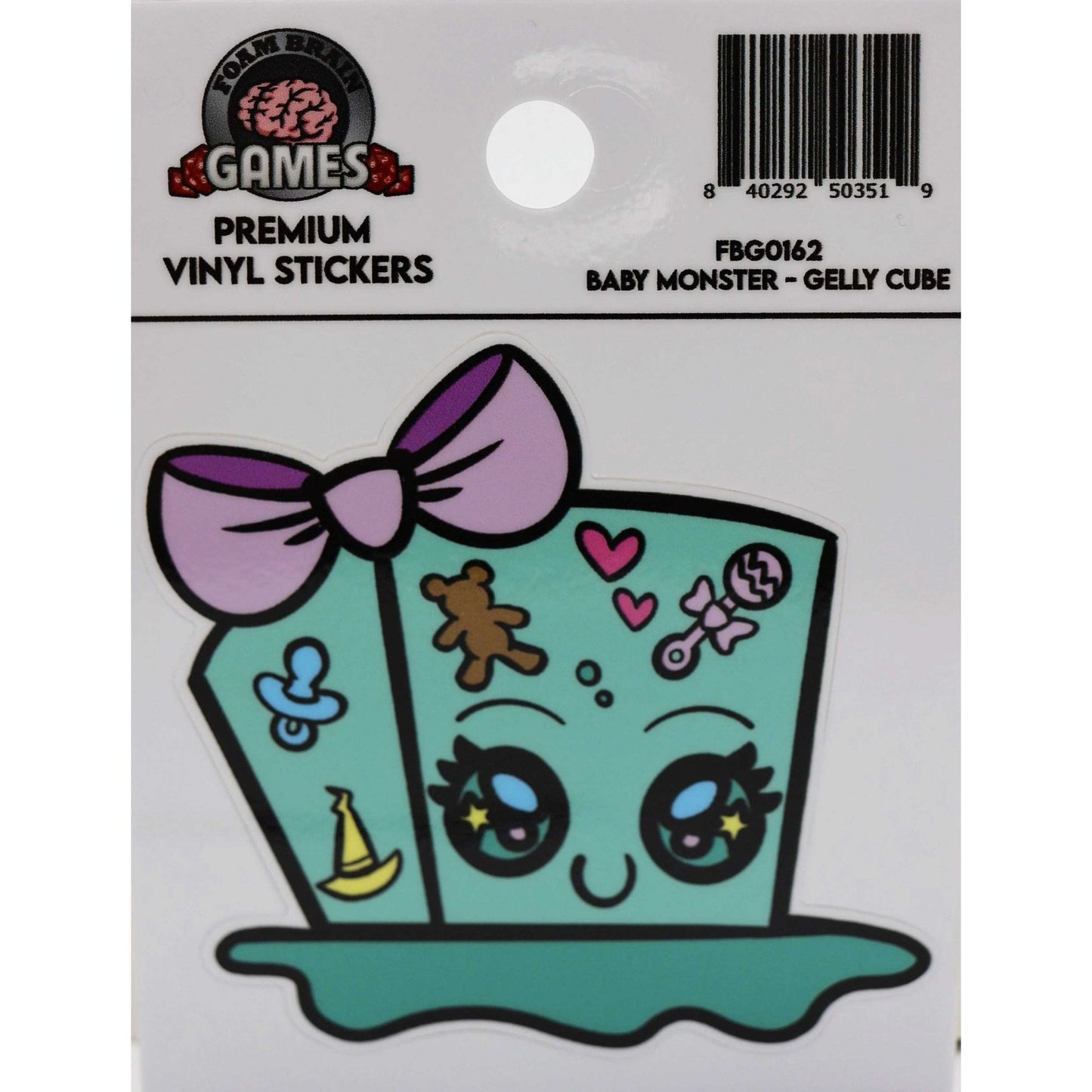 Baby Monster Sticker: Gelly Cube - Beanie Games