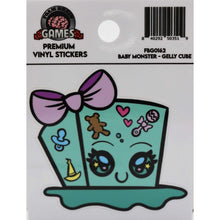 Baby Monster Sticker: Gelly Cube - Beanie Games