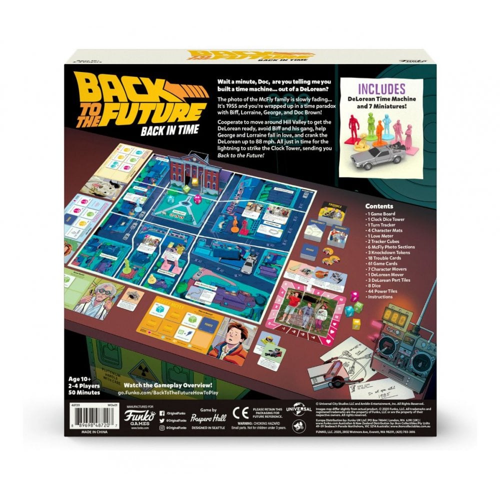 Back to the Future - Back in Time - Beanie Games