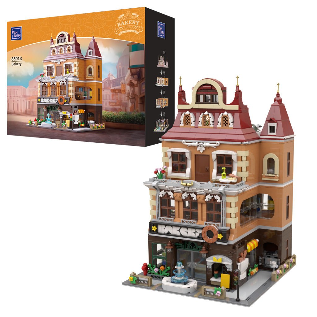 Bakery (4 - Storey Building) - 2663 pcs - Beanie Games