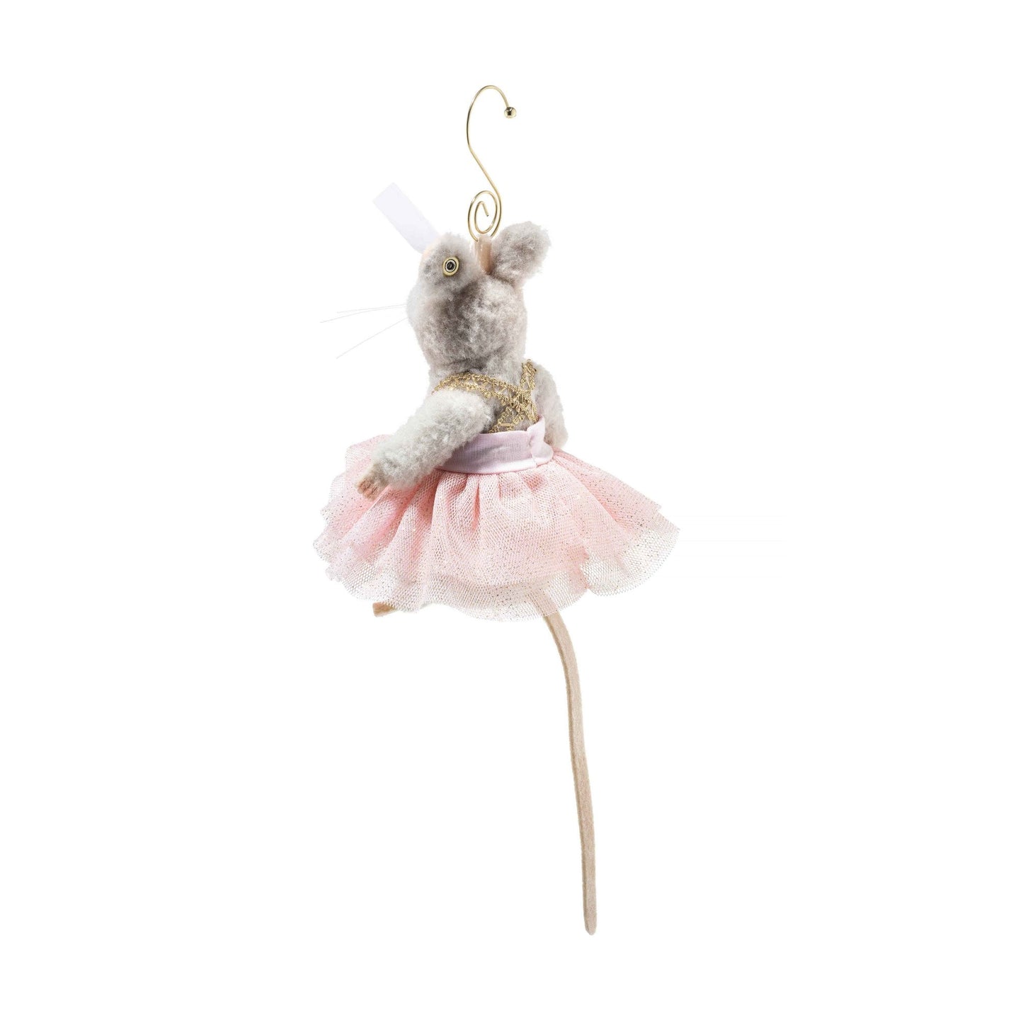 Ballerina Mouse Ornament - Beanie Games