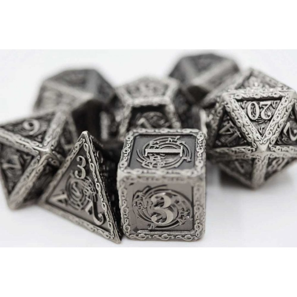 Bardic Song Vibrato RPG Dice Set - Beanie Games