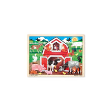 Barnyard Buddies Wooden Jigsaw Puzzle - 24 Pieces - Beanie Games