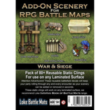 Battle Mats: War and Siege Add - On Scenery Pack - Beanie Games